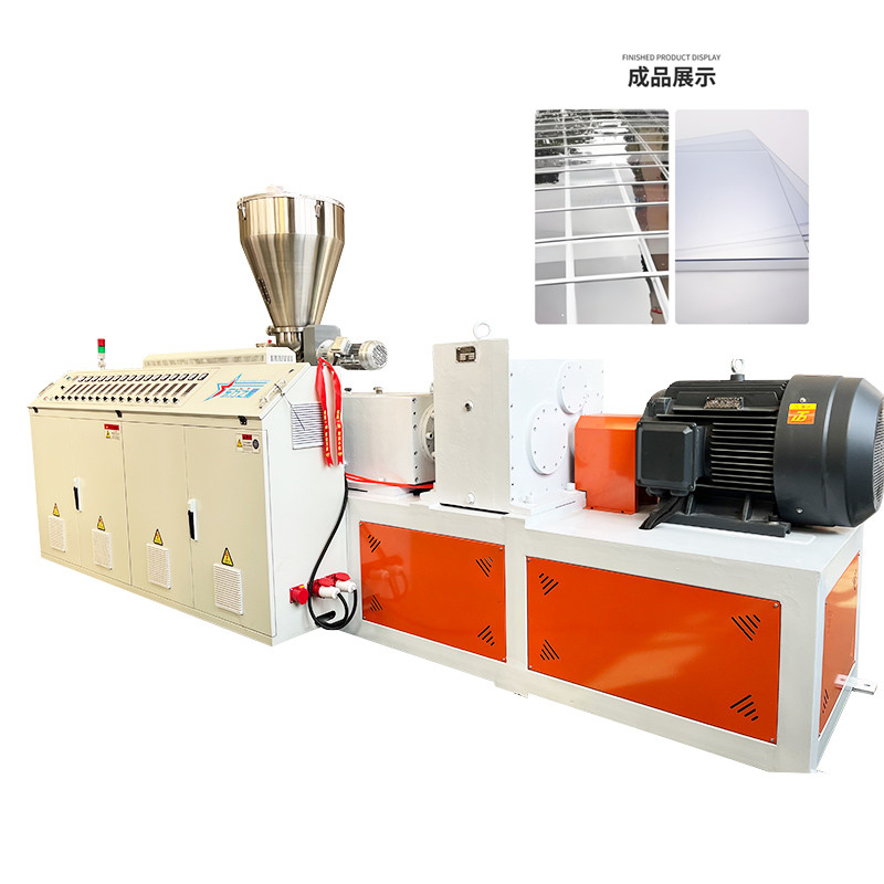 Propesyonal na PVC Rigid Sheet Production Line: Paggawa ng mga De-kalidad na Sheet para sa Garment at Building Materials Industries