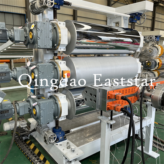 Sheet three-roller calender kagamitan